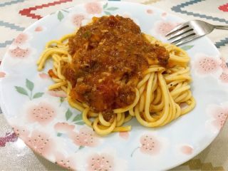 10、肉酱意面酱,装盘容器好看能增加食欲哟