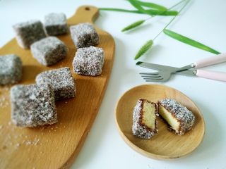 17、雷明顿蛋糕 ,成品图