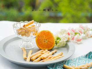 13、橙香无油无糖磨牙棒,完成