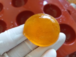 10、百变水果 法式橘汁软糖,圆形的