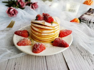 20、#元气早餐#软香小松饼,成品图