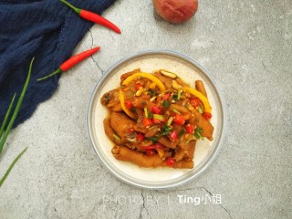 9、网红柠檬百香果鸡爪,酸辣开胃，一个字“爽”~~~