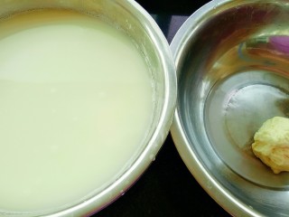 5、自制凉皮,洗4至5遍