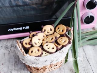 15、熊猫饼干,成品。
