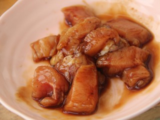 7、开放式鸡肉三明治,腌一个小时