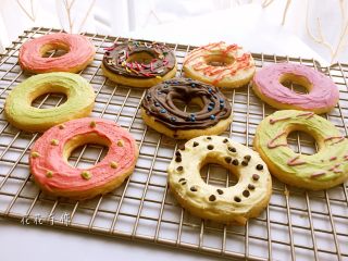 16、甜甜圈饼干,成品3