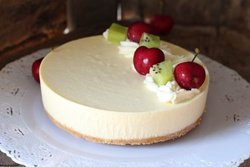 13、榴莲奶酪慕斯,冰箱冷藏一夜即可