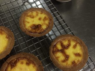 19、曲奇蛋挞,脱模可以用小挂刀翘一下边角即可