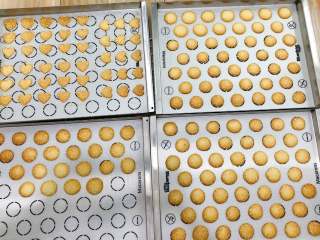 13、香脆芝麻饼,出炉揭开放在晾架网上晾凉