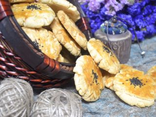 13、桃酥（花生桃酥）,成品。