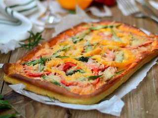 16、金枪鱼披萨,成品