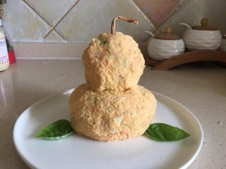 22、福禄（葫芦）土豆泥,一大一小 