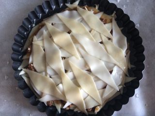 13、千层刀削面,如图接着盖上重复刚刚步骤