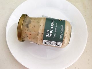 9、减脂健身菜  柠香黑椒三文鱼果蔬沙拉,芥末沙拉酱