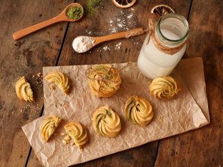 12、双色曲奇,成品图；