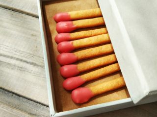 12、创意火柴饼干,成品图