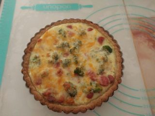 18、酸奶芝士派,烤好出炉。