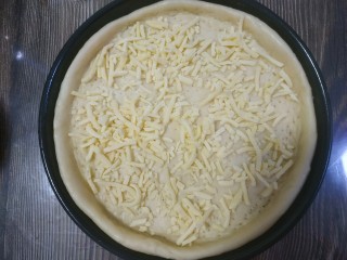 10、芒果披萨,撒适量芝士