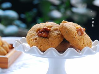 16、植物油版核桃酥,来上一张成品图。