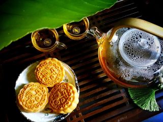 24、广式月饼~金沙奶黄馅儿,成品