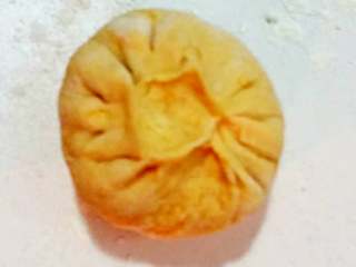 12、南瓜包子（小葱鲜肉馅）,封口，依次全部做完。