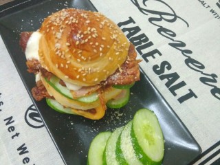 19、迷你巨无霸汉堡包～汉堡胚制作～,一口下去太满足了！ԅ(¯﹃¯ԅ)