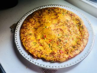 8、早餐篇:低脂低油国货披萨,双面煎至金黄就好啦