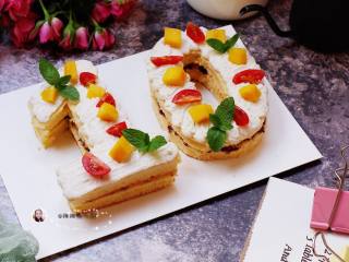 11、数字蛋糕,成品图