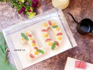 12、数字蛋糕,成品图