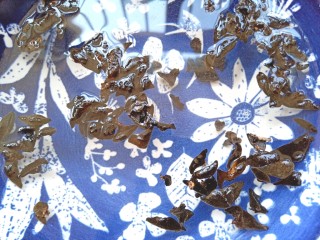 9、黄瓜腐竹大拌菜,椴木木耳用凉水泡发