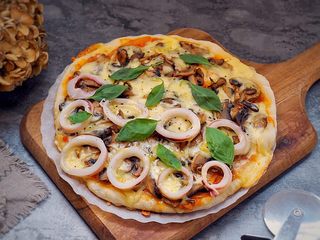 30、海陆双拼披萨,完成