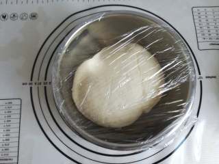 20、海鲜披萨10寸,发酵成2-2.5倍大小即可