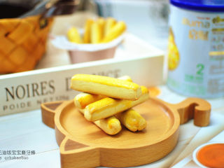 1、婴幼儿食谱：无油版宝宝磨牙棒,成品图