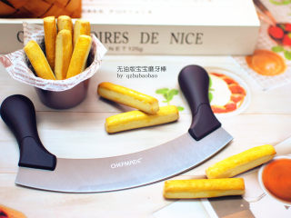 2、婴幼儿食谱：无油版宝宝磨牙棒,成品图