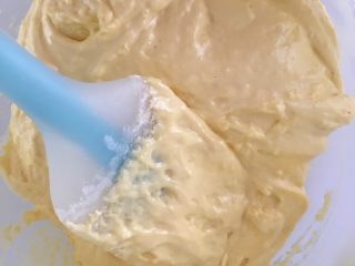 10、蛋黄小饼干,翻拌至无看不见干面粉就可以了