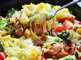 25、吐司魔方披萨,每一口都给你不一样的味道