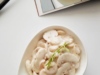 5、口蘑沙拉,特别清爽开胃
