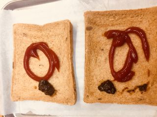 2、吐司披萨,加黑椒汁