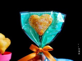 13、爱心夹心挞饼,美美哒挞饼就做好啦！