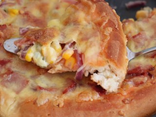 15、培根披萨,非常好吃哦！