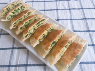 13、饺皮双层饼,切开之后