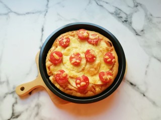 14、百变水果 水果披萨,时间到取出披萨。