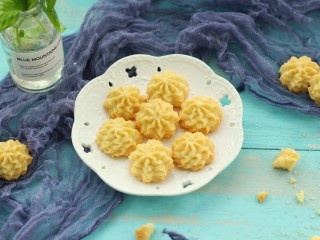 16、#曲奇菜谱秀#原味黄油曲奇,成品图