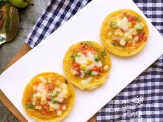 12、什锦蛋披萨,成品1