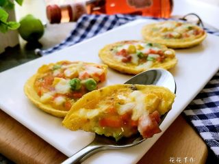 13、什锦蛋披萨,成品2