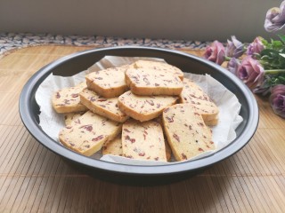 16、情人节之蔓越莓饼干,成品展示