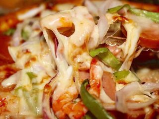 28、披萨~不一样的重奶酪拉丝披萨,这样的拉丝必胜客都没有的哦????????????