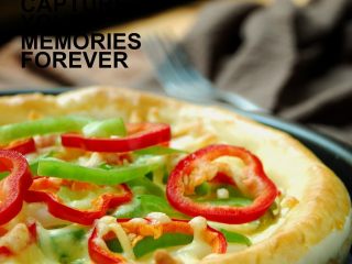 15、时蔬披萨,成品。