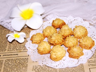 19、黄油原味曲奇,成品