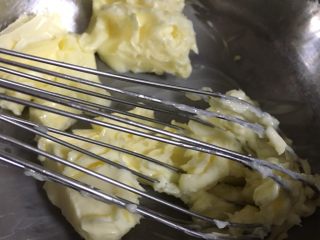 2、玫瑰饼干,黄油室温软化